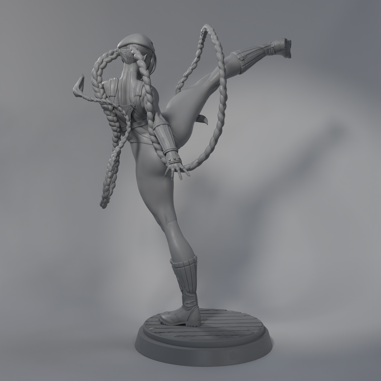 Cammy Grey Fan Art Resin Statue Kit by Mike Thompson