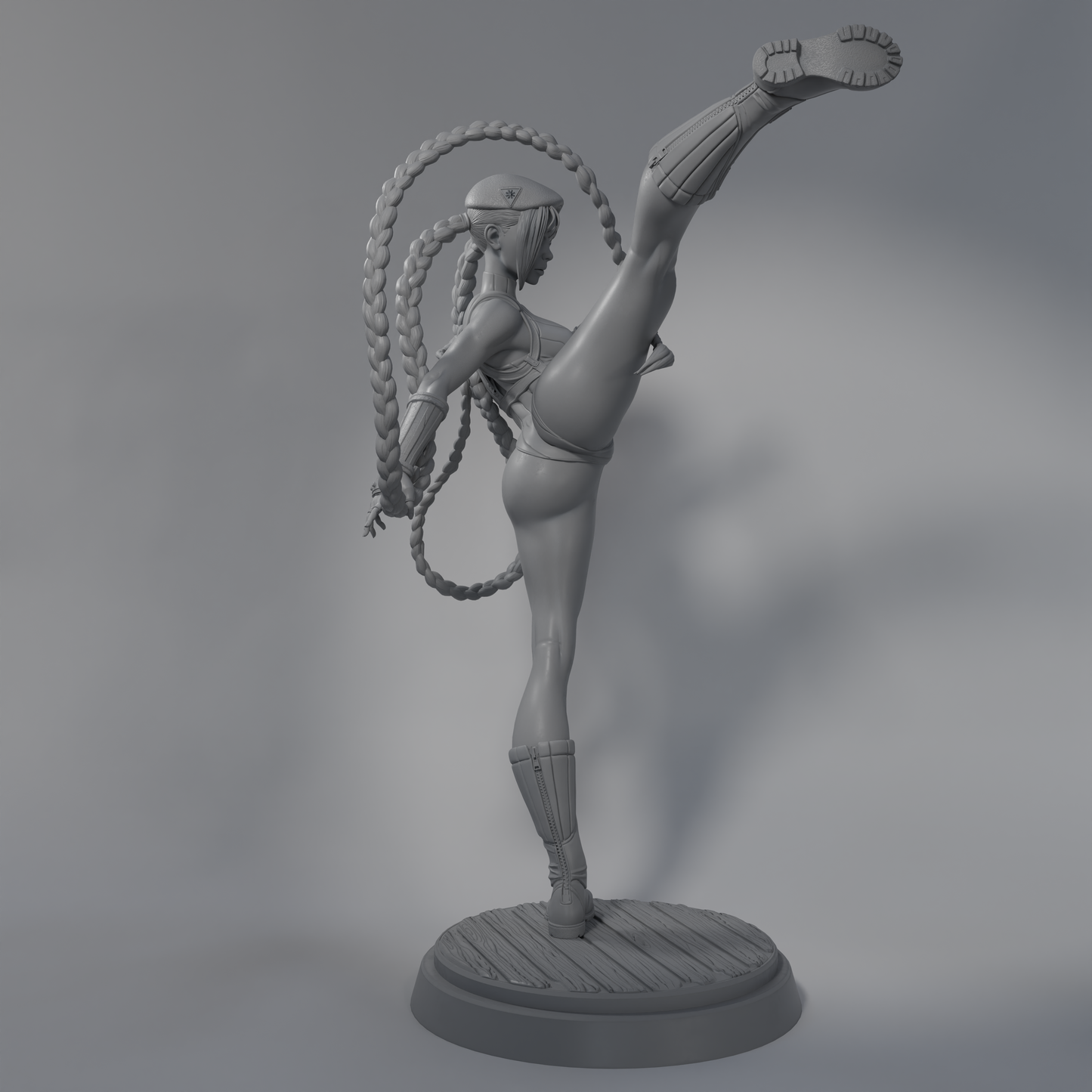 Cammy Grey Fan Art Resin Statue Kit by Mike Thompson