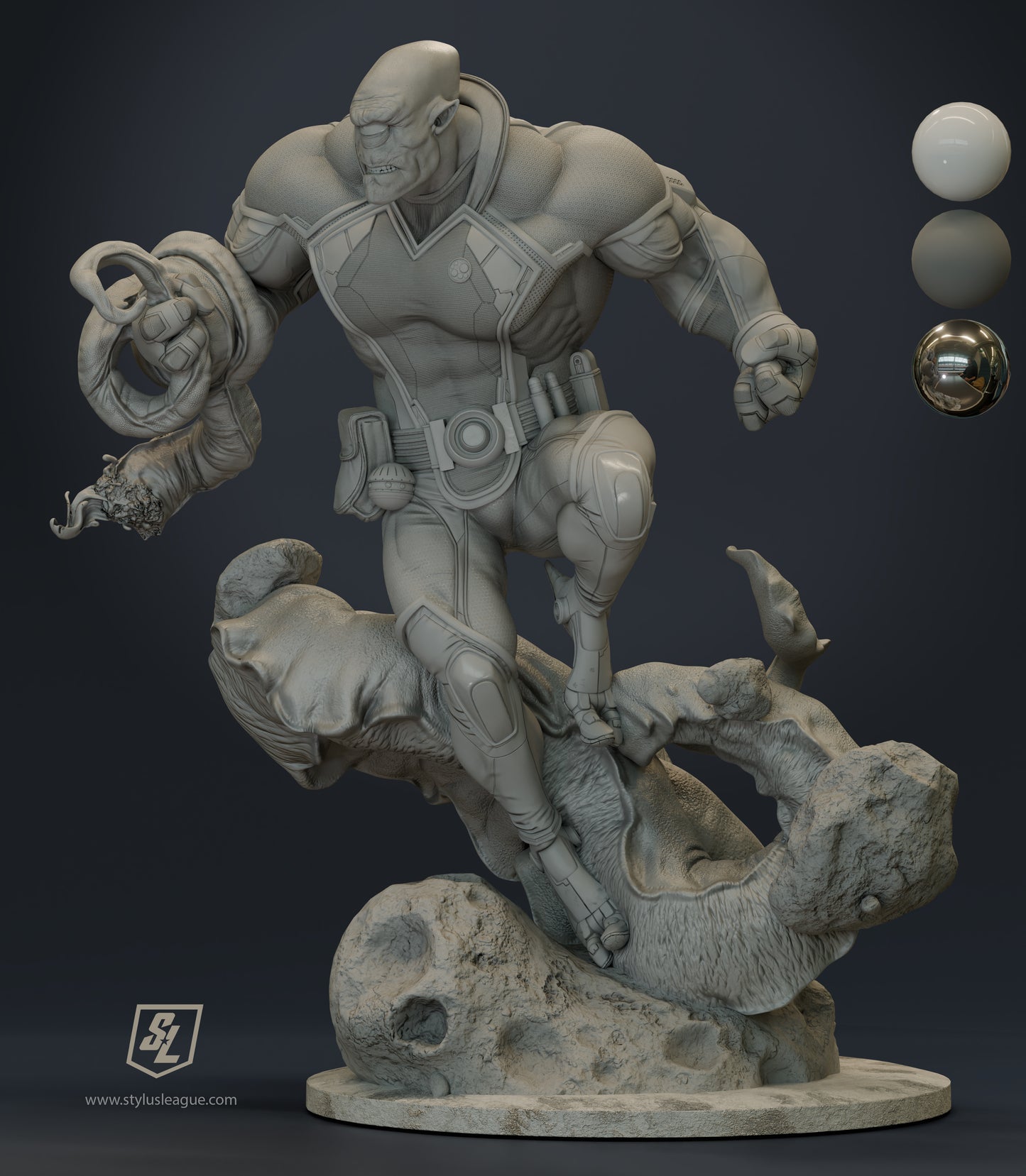 Heroic Characters, A complete Creation Workshop - Captain America Video On Demand