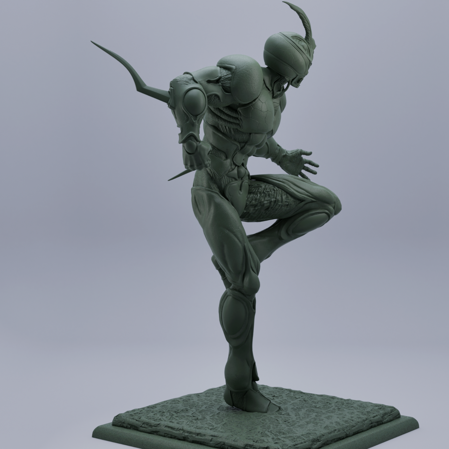 Guyver Unpainted Fan Art Resin Statue Kit By Bradley Collor