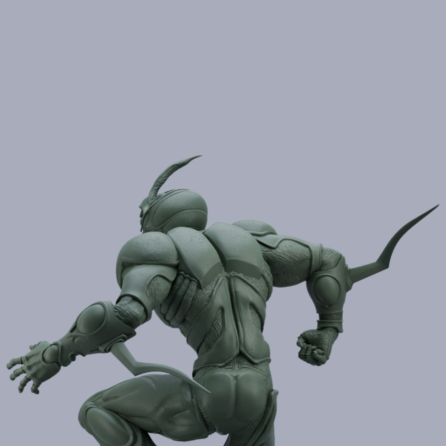 Guyver Unpainted Fan Art Resin Statue Kit By Bradley Collor