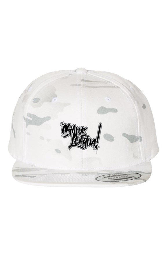 Multicam Alpine Premium Snapback - White