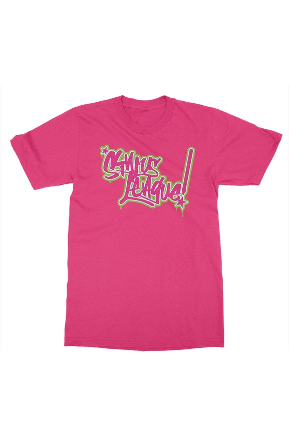 Graffiti Tee – Hey Girl Pink