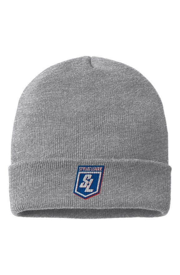 USA-Made Cuffed Beanie - grey