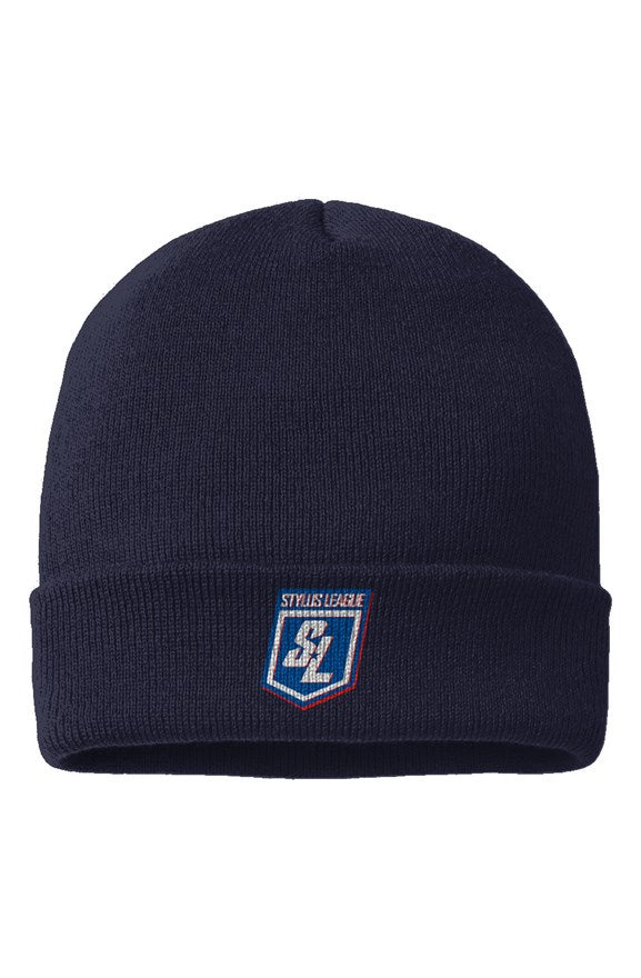 USA-Made Cuffed Beanie - Navy