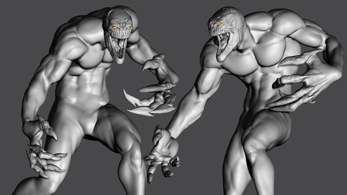 Anti-Venom ZBrush Sculpting Tutorial With Mike Thompson Part 1