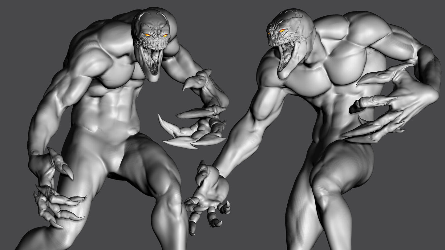 Anti-Venom ZBrush Sculpting Tutorial With Mike Thompson Part 2